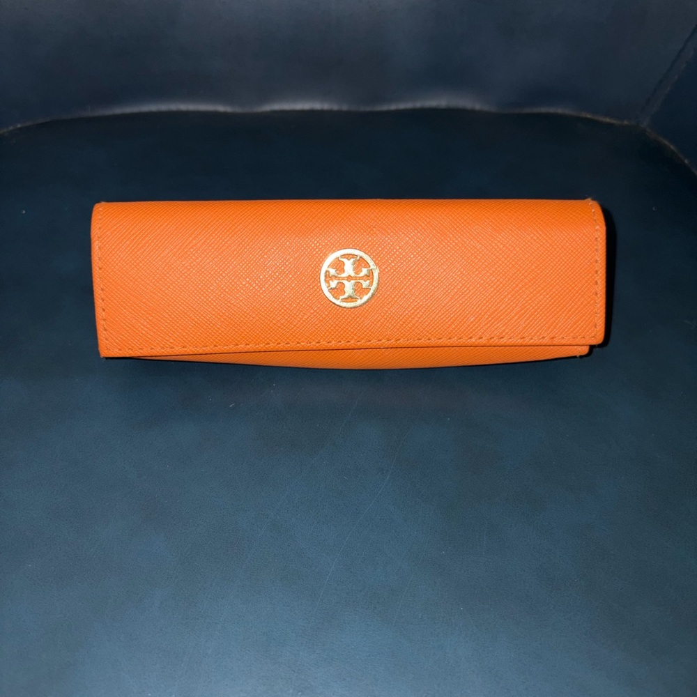 Tory Burch Eyeglasses Case Orange